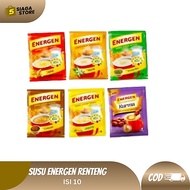 Energen 1 RENTENG Contains 10 Sachets of Delicious, Practical Cereal Milk for Breakfast [BUY MORE SA
