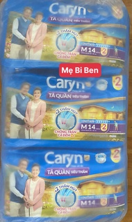 [COMBO 6 GÓI] Tã Bỉm Quần Người Lớn Caryn Siêu Thấm Chống Tràn Size M14+2/L12+2/XL10+2 Miếng