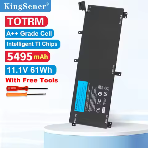 KingSener TOTRM T0TRM Laptop Battery for For Dell XPS 15 9530 Precision M3800 H76MV 7D1WJ 11.1V 61WH
