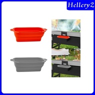 [Hellery2] Silicone Cup Liner Foldable Grill Drip Pan Liner for Party Dinner BBQ