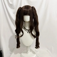 Hukou Ponytail Sweetheart Love Lolitali Fake Double lolita Girl Baroque Hair Clip