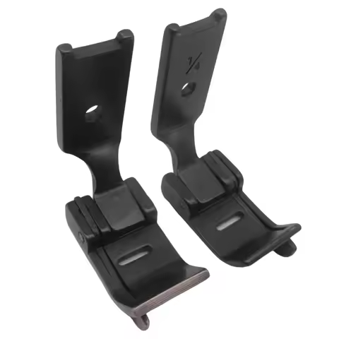 1SET Left & Right Guide Zig-Zag Foot FOR Singer 107W 457G Juki LZ-2280 LZ-2290 Brother LZ2-B851 Cons