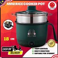 In-Da House1.8L Non Stick Electric Pot Frying Pan Rice Pirtable Mini Rice Cooker Periuk Nasi Elektri