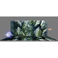 3d painting. stickers for aquariums, arowana fish tanks (back painting)
