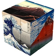 MegaHouse Rubik's Cube Japonesque Katsushika Hokusai Thirty-six Views of Mount Fuji Target age 8 yea