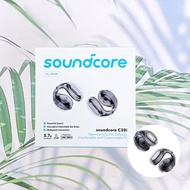 หูฟังบลูทูธไร้สาย แบบคลิปหนีบ กันน้ํา C30i Open Ear Clip On Earbuds Black (Soundcore By Anker®)