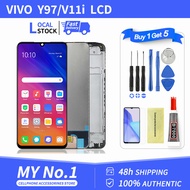 ORIGINAL LCD with Frame for VIVO V11i / Y97 LCD Display Screen+Touch Screen Digitizer Assembly Replacement Part