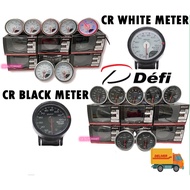 Defi BF CF White Advance 255 Colours Volt Meter Defi Boost Meter Defi Meter Set 3 Beradik Meter Defi