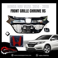 HONDA HRV VEZEL 2014 - 2018 FRONT GRILLE CHROME RS