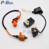 GY6 50CC 110CC 125CC 150CC CDI PERFORMANCE IGNITION COIL STARTER RELAY CHINESE SCOOTER ATV NEW