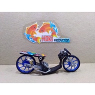 Miniature drag motorbike/ miniature flat motorbike toy Motor Mini Motor Drag Miniatur