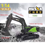 Huina 1593 RC Excavator for Adults Huina 1593 Fully Functional 1:14 Scale 22 Channel Remote Control 
