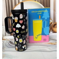 TERMOS Tm 1511 drinking thermos drinking bottle tumbler vacuum insulated portable tea coffee 900ML 3