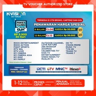 Promo - Voucher Paket Cling Kvision 1Tahun/360 Hari Mnc Group K-Vision