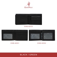 Euro Polo Genuine Cow Leather Dompet Lelaki Bi-Fold Men’s Wallet Dual Color - EWB 40351/ 40352/ 4035