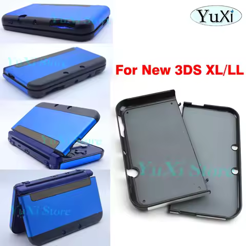 For New 3DS XL LL Top Bottom Housing Shell Case Replacement Faceplate Cover For NEW 3DS XL LL Consol