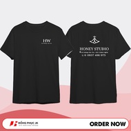 Basic Form Studio T-shirt, Honey Studio, Wedding Photography, Event Organization [PRINT ON DEMAND FR