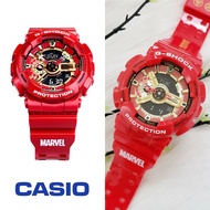 นาฬิกาข้อมือ GA-110IRONMAN-4PR คอลแลปส์ Marvel หน้าปัดดิจิตอล พร้อมส่ง