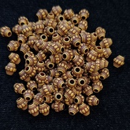 400 PCS 7x7MM WOODEN BEADS