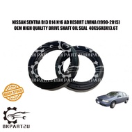 NISSAN SENTRA B13 B14 N16 AD RESORT LIVINA (1990-2015) DRIVE SHAFT OIL SEAL 40X56X8X13.6T PER PCS