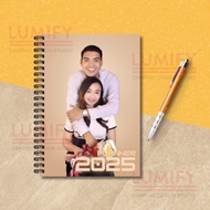 Personalized Notebook 2025 Planner | Monthly Planner | Weekly Planner