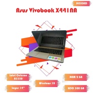 TERLARIS! LAPTOP Asus X441NA Intel Celeron N3350 /DualCore RAM 4GB - SSD 512GB / Win 10 / 14" inch (FREE TAS)