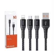 MCDODO USB Data Cable 3A QC4.0 Super Fast Quick Charging CA-2710 CA-2281 CA-2700