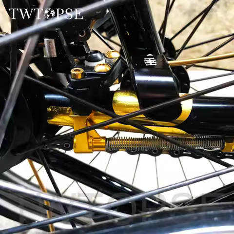 TWTOPSE Cycling Bike Rear Triangle Frame Protector For Brompton 3SIXTY PIKES Folding Bike Cycling 6g