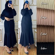 Midi dress knit Db free belt