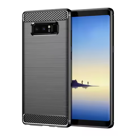 Case For Samsung Galaxy Note 8 Case Silicone TPU Shockproof Carbon Note 8 Cover for Samsung Galaxy N