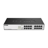 D-LINK 16-PORT GIGABIT DESKTOP/RACKMOUNT NETWORK SWITCH (DGS-1016D)