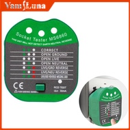 Grounding Tester for Earth Connection, Multifunctional Automatic Circuit Breaker Detector, Electrici