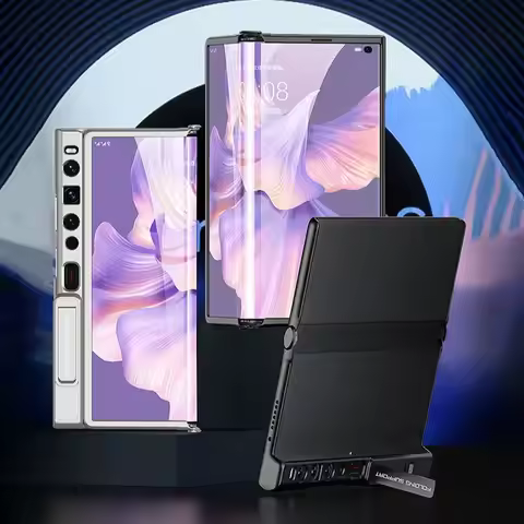 Ultra-thin All-around Frame Plastic Case For Huawei Mate XS 2 Case Anti-knock Protection Bracket Cov