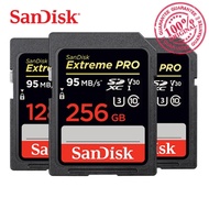 SanDisk Memory Card Extreme Pro SDHC/SDXC SD Card 95MB/s 16GB 32GB 64GB 128GB 256GB Class10 C10 U3 V