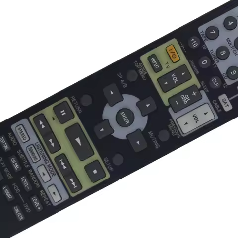 #983O Remote Control Replacement RC-607M for Onkyo Receiver TX-NR708 TX-SR503 H A1 (Black)