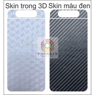 Samsung Galaxy A80 carbon skin back cover