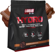 Labrada Hydro 100% Pure Hydrolyzed Whey Protein Isolate Powder, Lactose Free, Glutamine, Fastest Dig