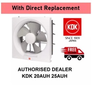 Installation KDK 20AUA 25AUA Exhaust Fan Ventilation Fan Ventilating Install 20 AUH 25 AUH 20AUH 25A