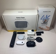 [觀塘實體店] 二手 Insta360 Go 3S (128GB) (連quick reader 閃傳伴侶+快拆支架+迷你腳架自拍桿+磁吸吊墜安全繩+ mon貼) 行貨 *S72409* | Inst