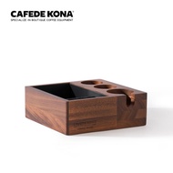 CAFEDE KONA Multifuctional Knock Box ถังน็อกผงกาแฟพร้อมแท่นวางแทมเปอร์