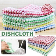 Cotton Reusable Kitchen Towel Dish Cloth High Water 30cm Quick 30cm Clean Dry To Absorption C8f8