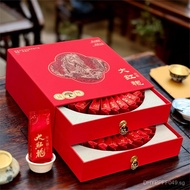 Greeting Boxed Wuyi Rock Tea Tea Gift Festival Floral Fruity Tea New Product500Double-layer Da Hong 