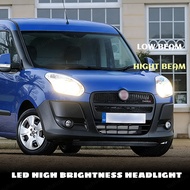 2PCS FOR Fiat Doblo / Opel Combo 1.5 6500k White  H11 HB3 HB4  H1 H7 LED Headlight / Fog Light Bulb