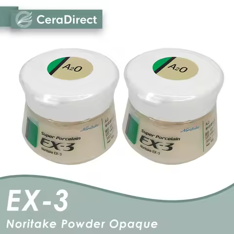 Kuraray Dental Lab Noritake EX-3 Powder Opaque Dental Metal Super Porcelain Powder (50g) A1O A2O A3O