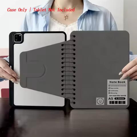 Sleek Gray Solid Pattern iPad Case for 11th Gen 11-inch/A10 10.9 Auto Sleep/Wake Anti-Yellowing Cove