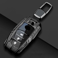 Metal Car Remote Key Case Cover Shell Fob For Toyota Crown Mirai Alpharo Fortuner Hilux Corolla Priu