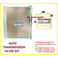 AUTO TRANSMISSION FILTER OIL STRAINER WITH GASKET 10 SPEED - FORD MUSTANG 2.3 5.0 RANGER T8 XL L1MZ-