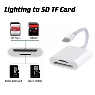 Atoyin Bộ Chuyển Đổi Lighting Sang TF/SD/Đầu Đọc Thẻ CF Bộ Chuyển Đổi Sạc Cho iPhone 14 13 12 11 iPa