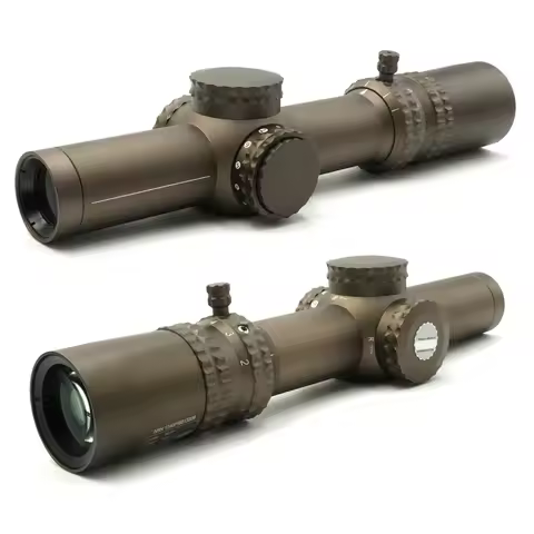 NF 1-8X24mm F1 FFP LPVO Riflescope 34mm Tube Daylight And Night Vision Settings Parallax Adjustment 