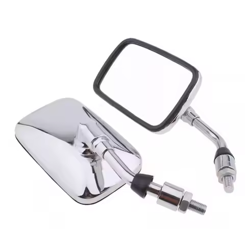 10mm Motorcycle Universal Rearview Mirrors for Honda Kawaski Vulcan YAMAHA CA250 Steed 400 600 Magna